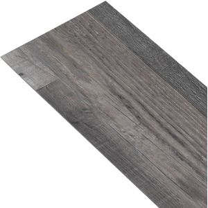 vidaXL Vloerplanken PVC - 4,46 m² - Industrieel Hout Pvc Vloerplanken - Pvc Vloeren - Laminaat Look - Industrieel Design - Zelfklevende Vloerplanken