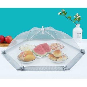 Opvouwbare Food Covers Eettafel Mesh Cover Home Anti Fly Mosquito Tent Paraplu Picnic Protect Net Keuken Accessoires
