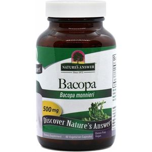 Bacopa Monnieri | Brahmi | Hoogwaardig | 90 capsules | Nature's Answer