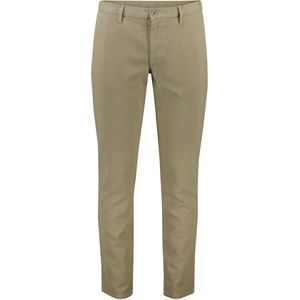 Alberto - Slim Fit Pantalon - Beige - Katoen