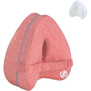 Equivera Kniekussen - Kniekussen voor in Bed - Kniekussen Orthopedisch - Zijslaapkussen - Kniekussen voor in Bed