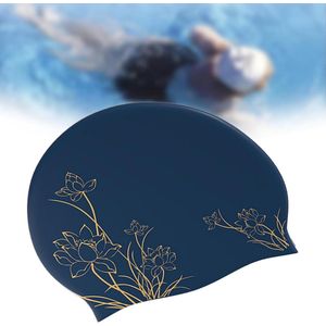 Siliconen Badmuts voor Dames - Waterdichte Zwemmuts voor Lang Haar - Unisex Badmuts voor Volwassenen