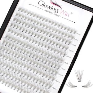 Glowing win - Nepwimpers - 10D Mix 8-15mm - 228 stuks - Natural Look