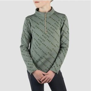 Red Horse Shirt Kimi Kids Hunter Green - 128