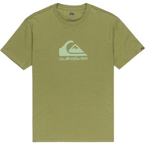 Quiksilver - Evo Comp Logo - T-shirt - Groen - Korte Mouwen