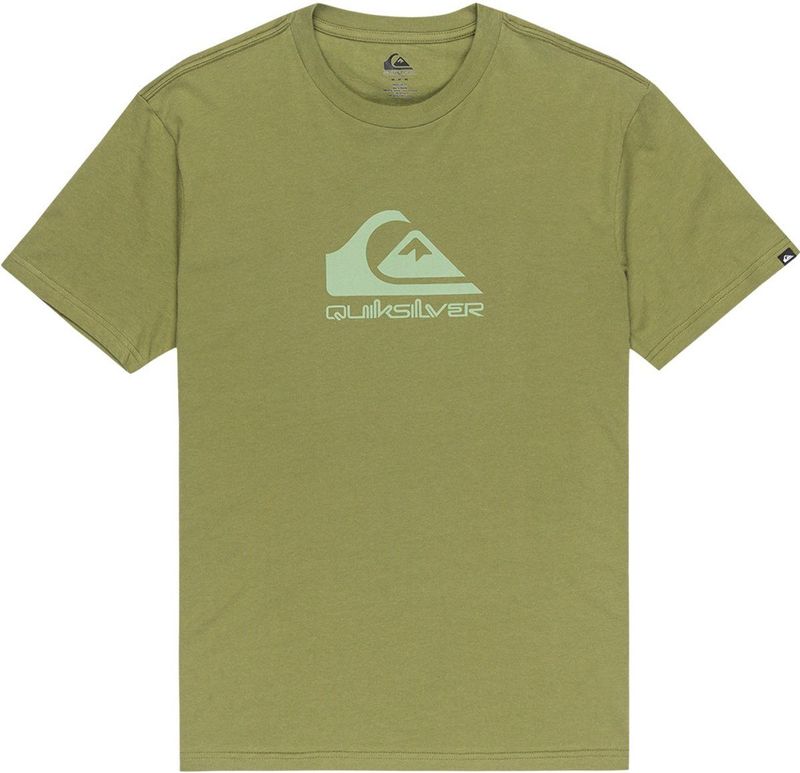Quiksilver - Evo Comp Logo - T-shirt - Groen - Korte Mouwen