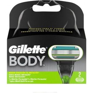 Gillette Body scheermesjes - 2 stuks