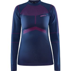 Craft Active Intensity CN LS Dames - Sporttruien - donkerblauw/roze - Vrouwen