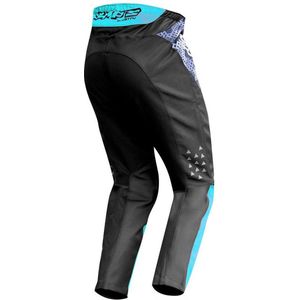 Pantalon moto cross Swaps Camo Kid bleu pour moto enduro TT Taille L enfant Neuf