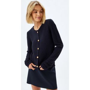 Ronde kraag Met knoppen Vest