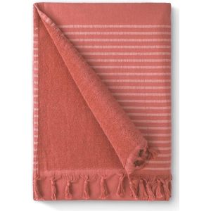 Byrklund Hamamdoek Bath Basics - 100x180 - 100% Katoen - Koraal