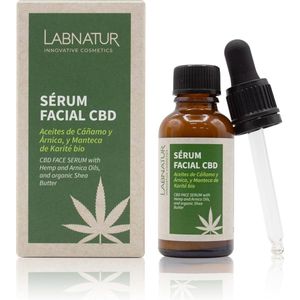 CBD Gezichtsserum 30ml Labnatur vermindert Rimpels huidversteviging hydraterend voedend kalmerend