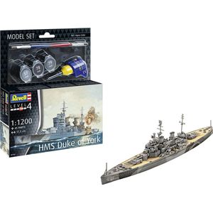 1:1200 Revell 65182 Battleship HMS Duke of York - Model Set Plastic Modelbouwpakket