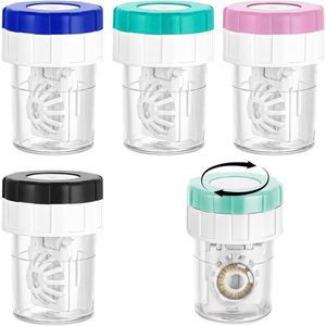 Contactlenshouder - Multicolour - Opslag Contactlenzen - Handmatige Contactlens Cleaner