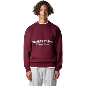 Quotrell - Mondrian Sweater - Bordeaux
