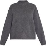 SISTERS POINT Luca-Pu - Dames Trui - Brown mel - Maat XS