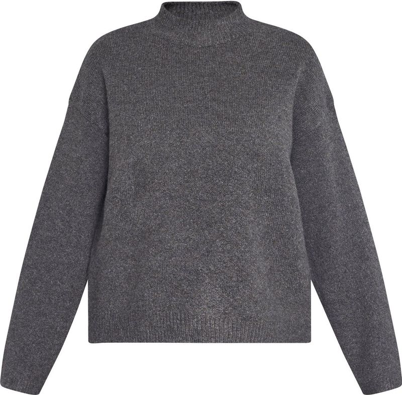 SISTERS POINT Luca-Pu - Dames Trui - Brown mel - Maat XS