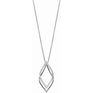 Lotus – Silver – Dames – Ketting – LP1791-1/1 – Lengte 42mm
