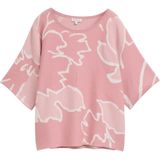 TOM TAILOR - Trui - Rosa/Wit - Bloemenprint