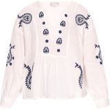 usha - Blouse - V-Ausschnitt - Lange Mouwen - Boho-Chic