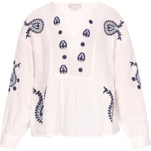 usha - Blouse - V-Ausschnitt - Lange Mouwen - Boho-Chic