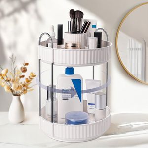 Unyqoos ® Ruime en Draaibare Make-up Organizer voor Efficiënte Opslag van Cosmetica en Accessoires
