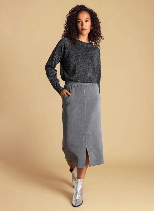 IVY BEAU Ashley Tops - Black/Silver - maat 36