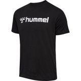Hummel Mover Cotton T-shirt Met Korte Mouwen Zwart XL Man