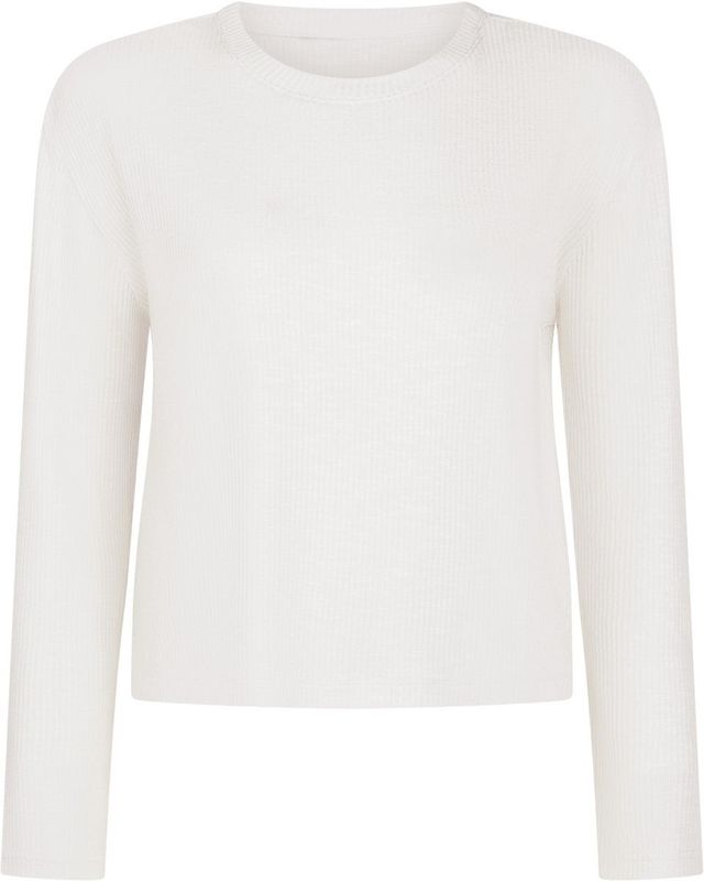 Hunkemöller Pyjamatop met lange mouwen Beige XS