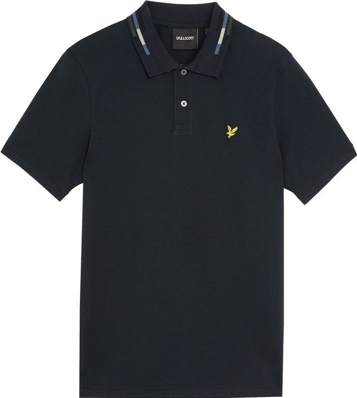 Lyle & Scott - Poloshirt - Navy - Katoen - Halve Mouw