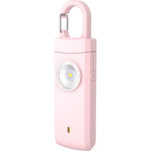 Schrill Alarm - Persoonlijk Alarm - Zelfverdediging sleutelhanger - 130Db - LED - Extreem Geluidsalarm - veiligheid alarm - persoonlijk alarm - Senioren alarm - met oplaadbare batterij