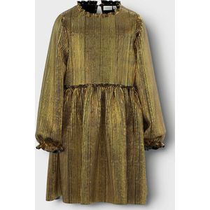 NAME IT NKFRITALLICA LS DRESS PB Meisjes Jurk - Maat 158