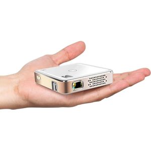 Ultra Mini Draagbare Projector - HD LED - 100 Inch - Wit