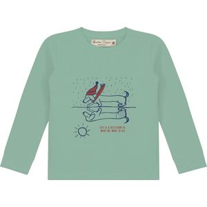 Lange mouwen T-Shirt met 'Reflection Dachshund' print