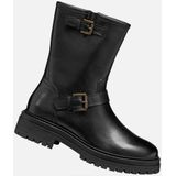 Geox - Iridea - Enkellaarsjes - Zwart - Warme Binnenvoering