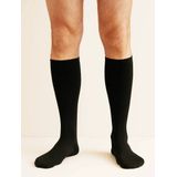 Apollo - Kniekousen - Blauw - 3-paar Merino Wol - Hoge Warme Winter Sokken