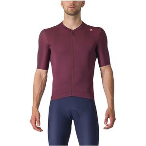 Castelli Espresso Jersey heren fietsshirt Deep Bordeaux