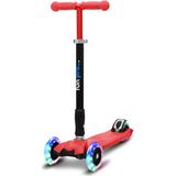 Fun Pro TWO - Scooter - Zwart - Metalen Verstevigingen - LED Wielen