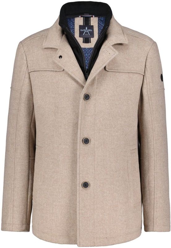 Donders - DNR-collectie - Jas - Gemêleerd - Halflange Pasvorm