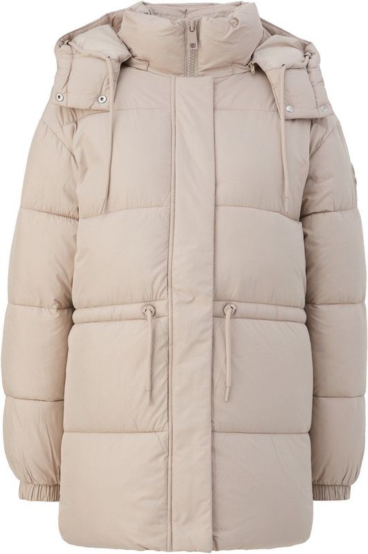 s.Oliver - Outdoor-Jack - Gewatteerd - Matte Look - Licht Boxy Design