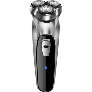 Scheerapparaat en Precisietrimmer met Baardversteller en LED-energieweergave - Complete Grooming Oplossing voor Mannen - Draadloos Oplaadbaar - Nauwkeurige Styling - Zwart