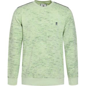 Gabbiano Trui Sweater Met Geometrische Print 773771 546 Lime Green Mannen Maat - XL