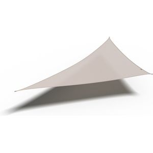 Platinum Sun & Shade Coolfit schaduwdoek driehoek 90° - 570x400x400cm - Greige