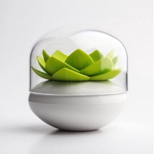 Opslag voor Wattenstaafjes en Tandenstokers - Lotus Design - Katoenen Bud Houder