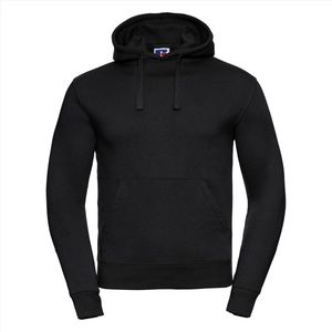 Russell Hoodie Zwart Capuchon Regular Fit - L
