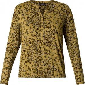 YESTA Rosalinde - Avocado Green/Black - maat X-0(44)