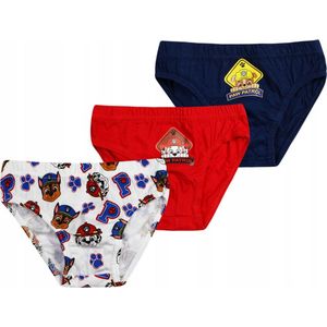 Nickelodeon Paw Patrol Onderbroeken Set van 3 stuks - 100% Katoen - Chase, Marshall - Maat 6/8 Jaar