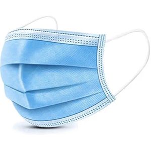250st niet-medische mondmaskers mondkapjes wegwerp 3-laags