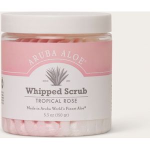 Aruba Aloe Tropical Rose Whipped Sugar Scrub | Zachte exfoliant voor een stralende huid |