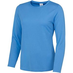 Just Cool Women´s Long Sleeve Cool T JC012 - Sapphire Blue - XS